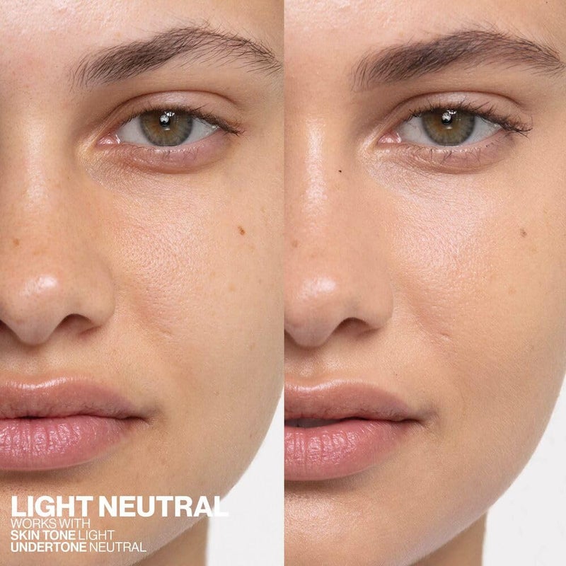 Smashbox Halo Healthy Glow All-In-One Tinted Moisturizer SPF 25 | Hydrating, Long Wearing, Tinted Moisturizer with SPF | Hyaluronic Acid, Mini, 0.41 Fl Oz, Light Neutral - Image 2