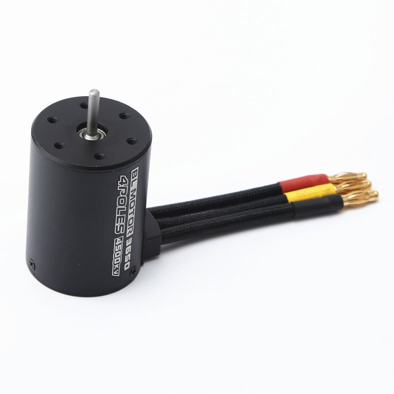 مотор بدون فرشاة 3650 4500KV كبديل لقطع سيارات وأقمار مركبات التحكم عن بعد HSP HPI Wltoys بنسبة 1:8 / 1:10 - Image 1