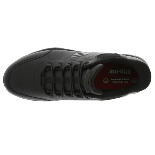 SKECHERS Men's Hands Free Slip Ins Nampa Bungee Athletic SR Black - Image 3