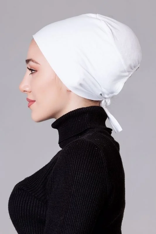 ناناك White Combed Non-Slip Bonnet