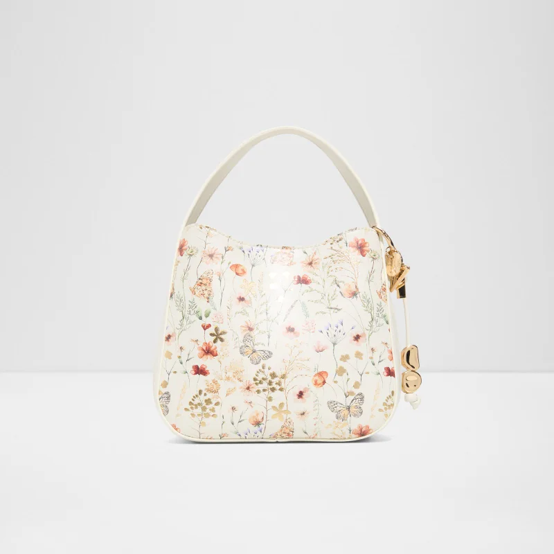 الدو AURALILY Floral Printed Handheld Bag