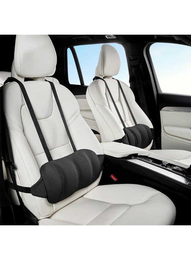 Dijialun Car Seat Cushion, Adjustable Lumbar Support, Car Back Pillow, Office Chair Lumbar Support, Car Waist Pillow, Backrest Cushio