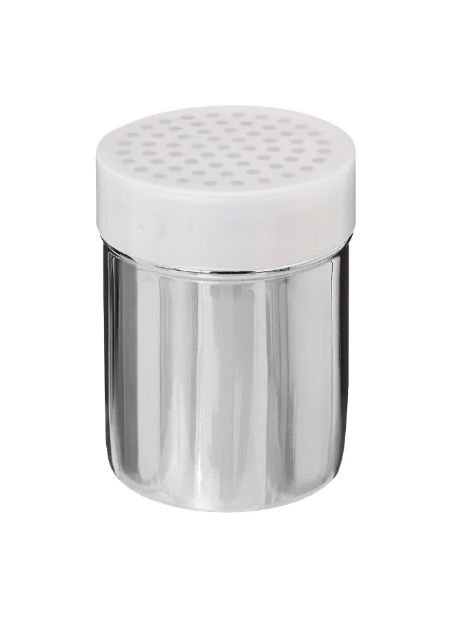 Five Simply Smart Assorted Salt and Pepper Shaker with Lid Silver and White 9.8 x 7 x 7 cm 189492
