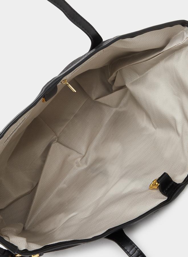 Styli Color Block Shoulder Bag and Pouch Set - Image 5