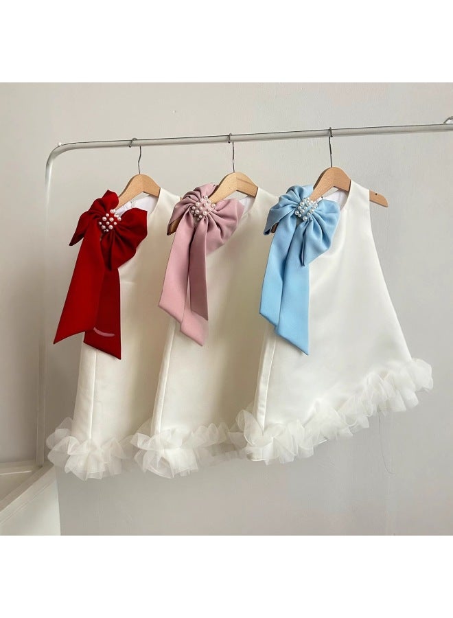 Girls' Princess Dress  New Model A-line Dress For Small And Medium-sized Children, Sweet And Cute One-year-old Birthday Dress