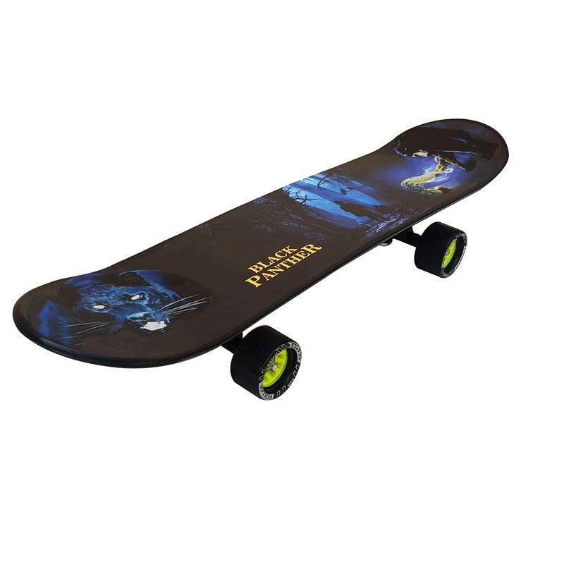 JASPO Black Panther Fibre Skateboard (26.5 * 6.5") for Age Group 7 Years and Above (Skateboard) - Image 1