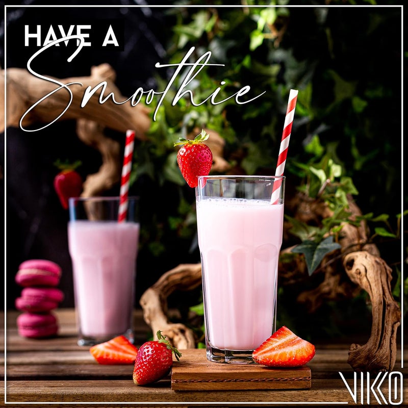 Vikko Drinking Glasses, Set of 6 Juice Glasses 9.5 Oz, Thick and Sturdy Kitchen Glasses, Dishwasher Safe Highball Glass Tumbler, Heavy Duty Cups, Water Glasses - Image 3