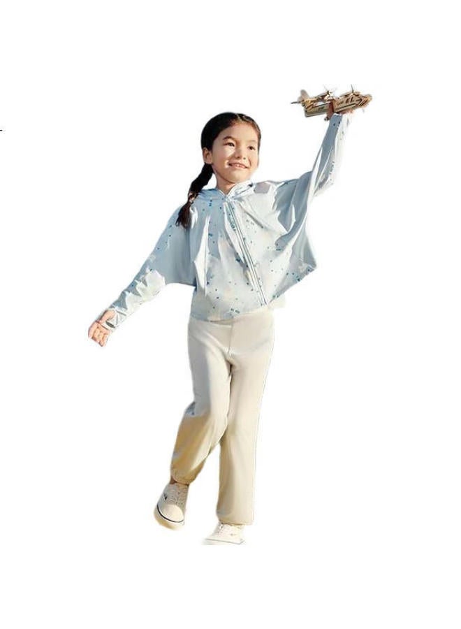 Beneunder Children'S Sun Protection Clothing, Sun Protection Jacket, Boys And Girls, Cool-Feeling, Breathable, Quick-Drying, Sun Protection Al11124, Graffiti Game, 150 - Image 1