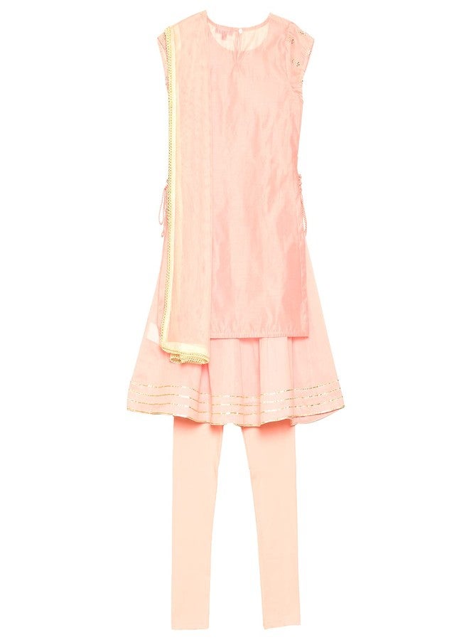 Biba GIRL PRINTED FITTED KID(KW4319_PINK_11) - Image 2