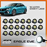 Stark Industries 23mm Eagle Eye Bulb White light, High Power 9W 12-SMD DRL Car Motorcycle Turn Signal Light Fog Light Backup Lights, 20-Pack - Image 3