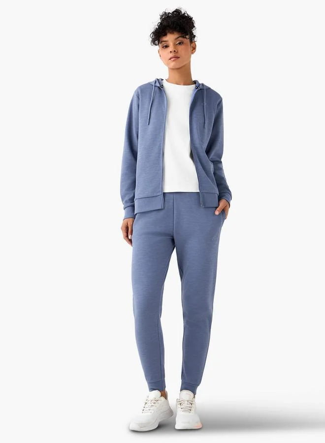 Kappa Kappa Women Zip Closure Hooded Sweatshirt