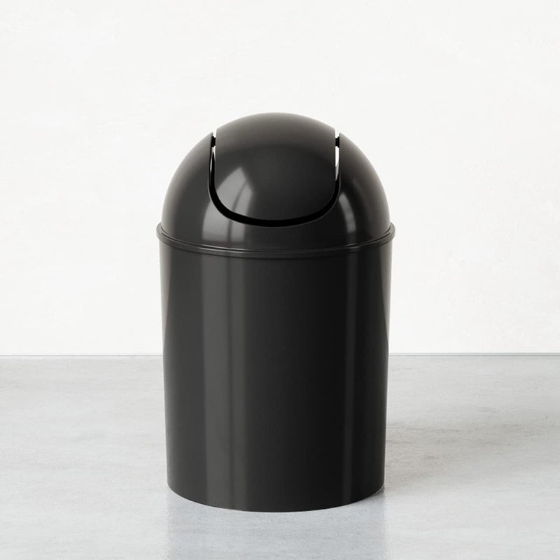 Umbra Mini Waste Can 1-1/2 Gallon with Swing Lid, Matte - Image 2