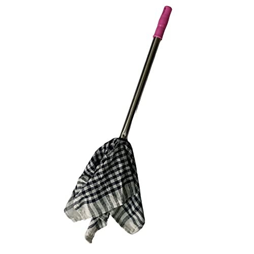 Nimbose® Jhatakni Dusting Cloth with Handle for Cleaning Home, Office Furniture, with Removable Cotton Dry Cleaning Duster Cloth & Handy Stick (Multicolor, Pack of 2) - Image 2