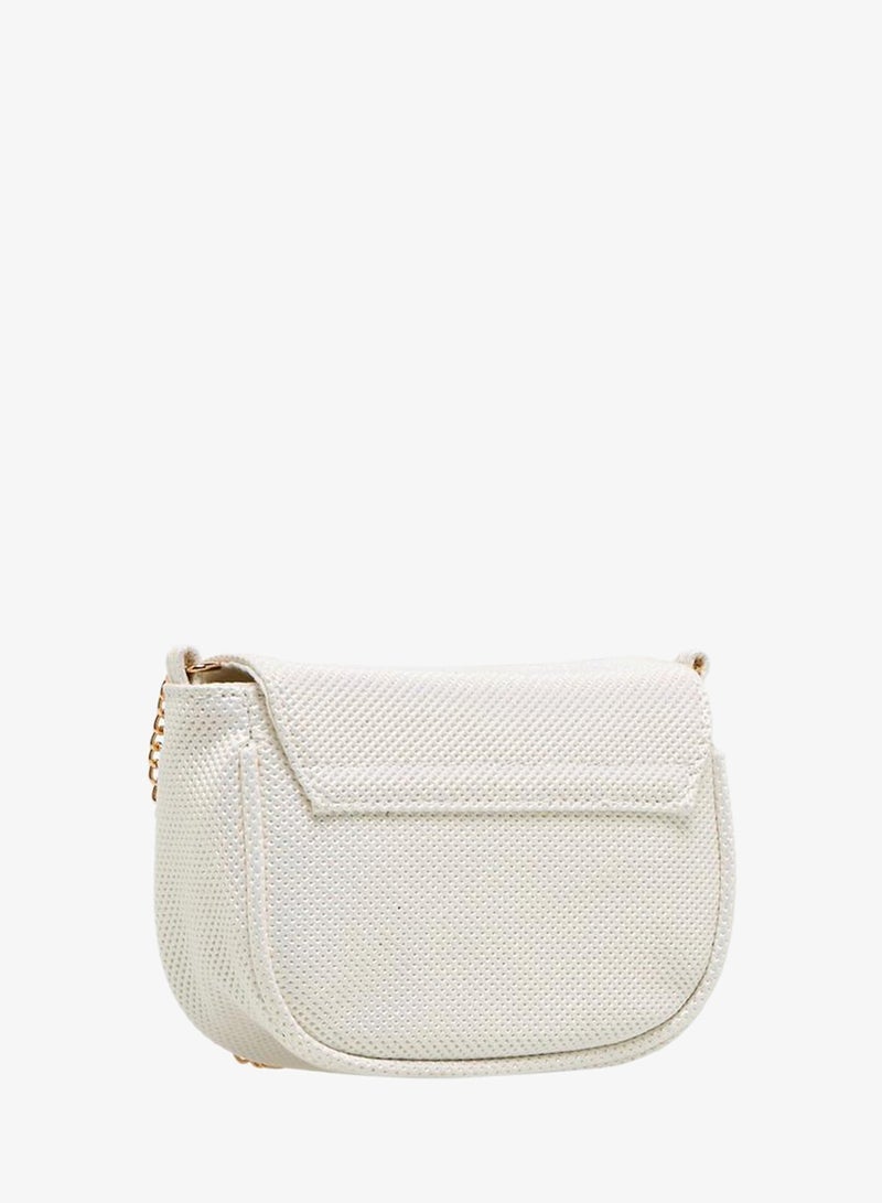 Flora Bella By Shoexpress Embellished Bow Crossbody Bag with Chain Strap - Image 4