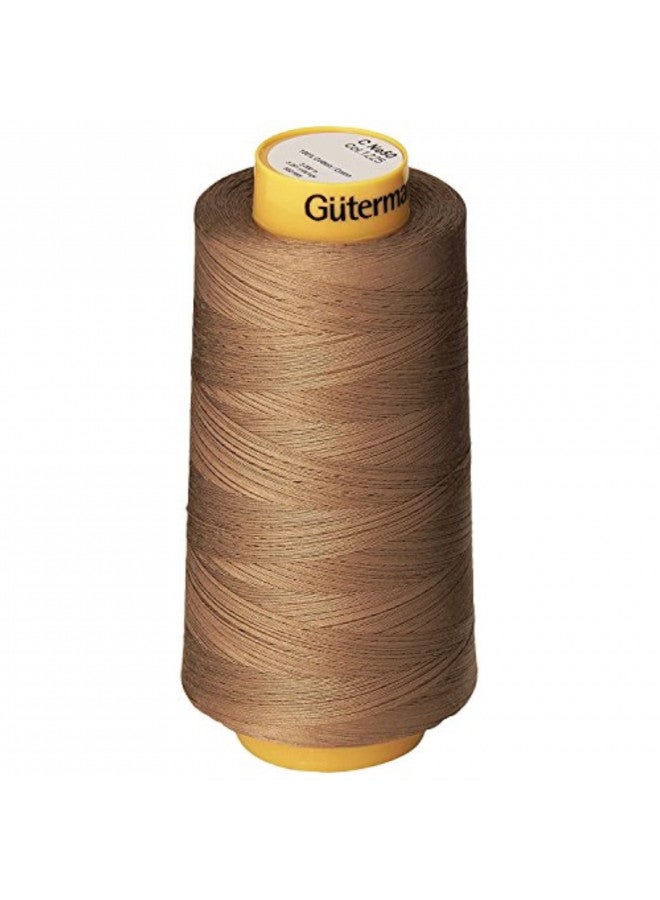 Gutermann Natural Cotton Thread Solids, 3281-Yard, Taupe