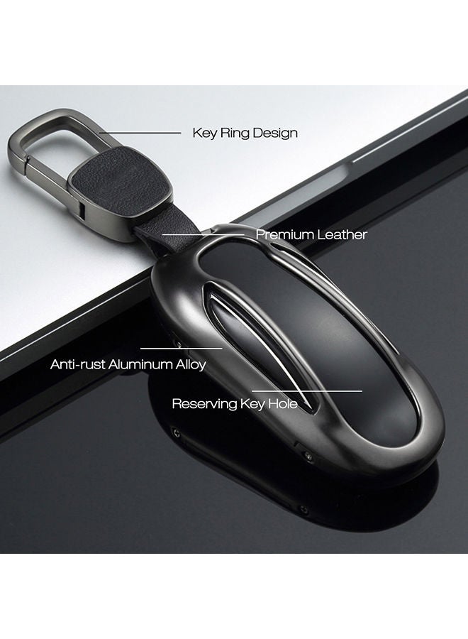 NIBEMINENT Car Remote Key Case For Tesla Model X - Image 4