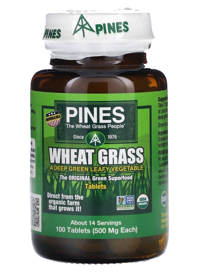 Wheat Grass 100 Tablets