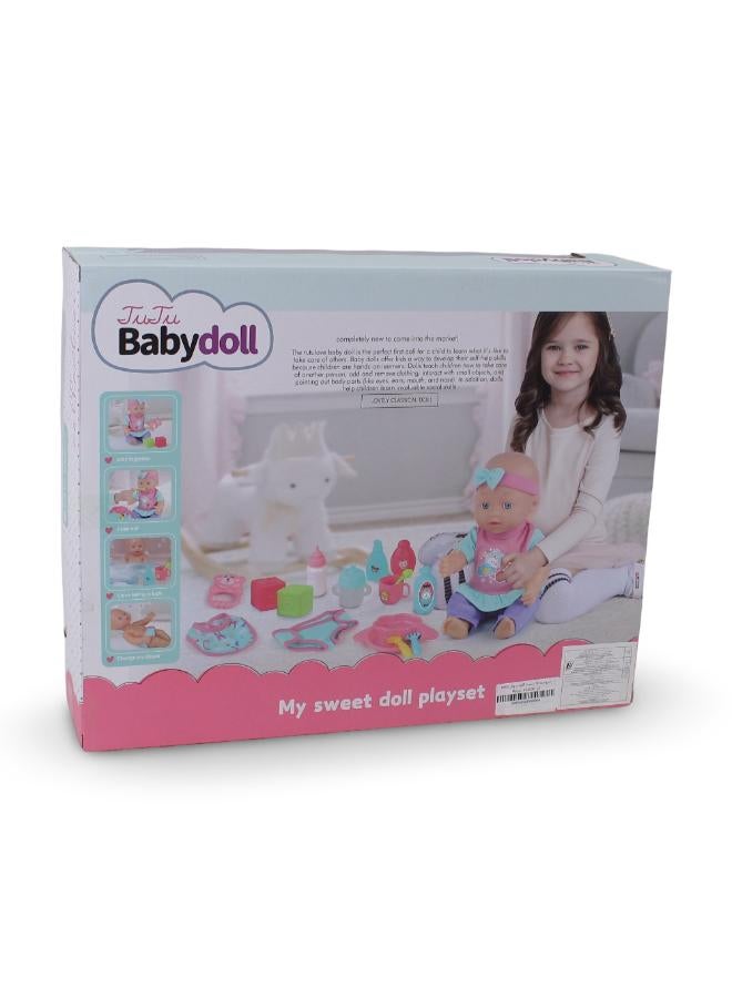 OKO TuTu Babydoll Play Set with Accessories – 30 cm - Image 2
