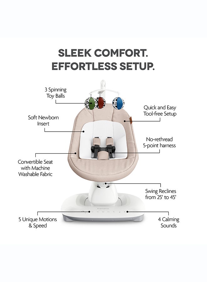 UPPAbaby Mamaroo Charlie Sand Mélange - Image 3