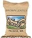 Palouse Brand Certified Glyphosate Residue Free Brown Lentils  5 LBS  Desiccant Free  Sproutable  NonGMO Project Verified  Kosher - Image 2