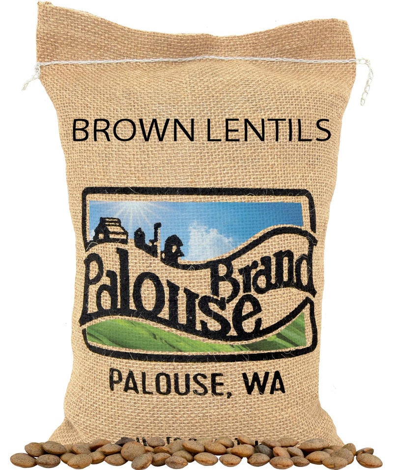 Palouse Brand Certified Glyphosate Residue Free Brown Lentils  5 LBS  Desiccant Free  Sproutable  NonGMO Project Verified  Kosher - Image 3