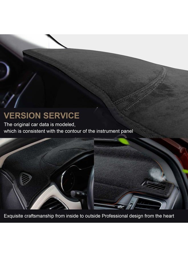SPEEDWOW Dashboard Dash Board Cover Mat Carpet Compatible with 2010-2013 Mazda 3 - Image 2