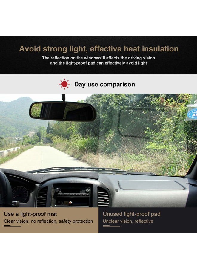SPEEDWOW Dashboard Dash Board Cover Mat Carpet Compatible with 2010-2013 Mazda 3 - Image 5
