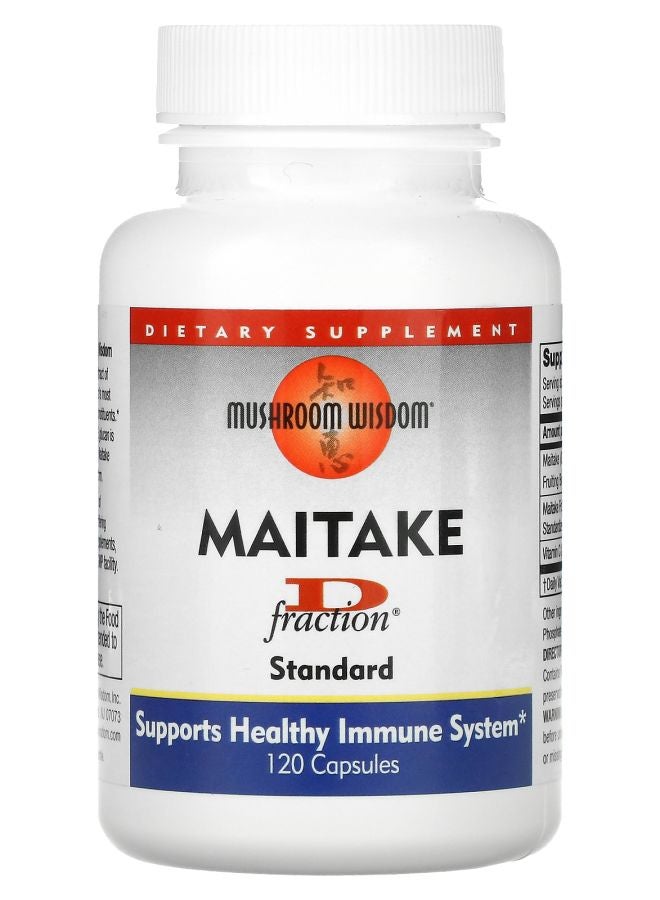 Maitake D Fraction Standard 120 Capsules