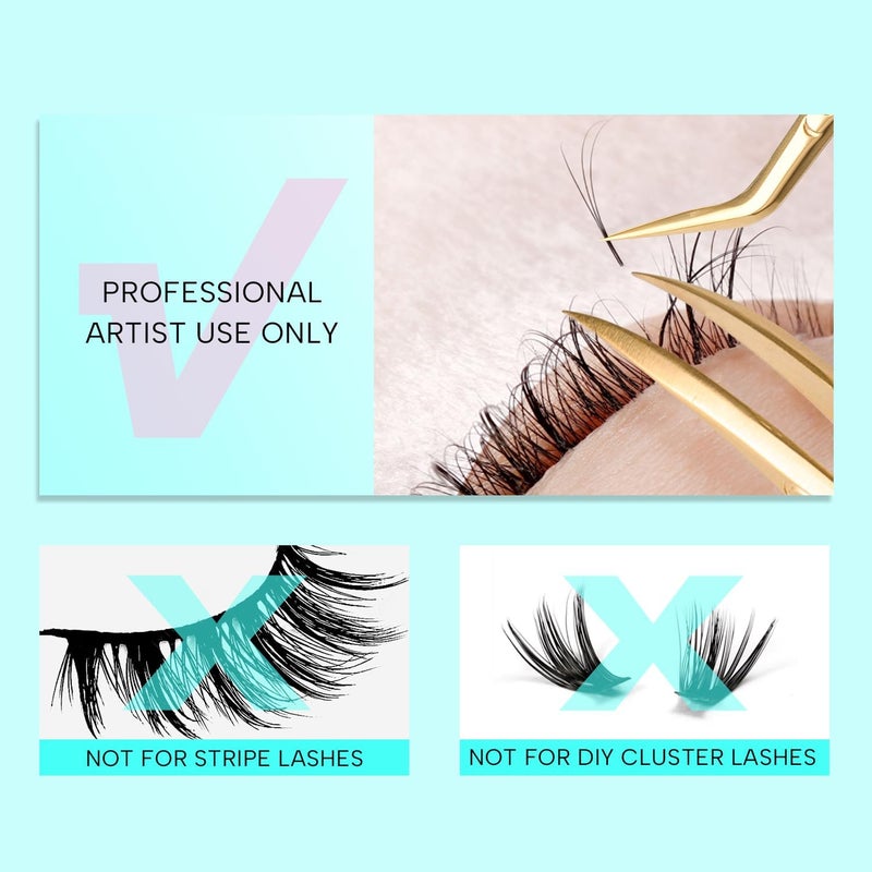 VAVALASH Eyelash Extension Adhesive - 0.5-1 Sec Drying Time, 9 Weeks Retention, Maximum Bond, Long Lasting Black Lash Glue for Professional Use Only (Volume, 5ml) - Image 4