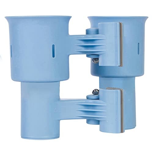 ROBOCUP, Light Blue EZ-Spring, Updated Version, Best Cup Holder for Drinks, Fishing Rod/Pole, Boat, Beach Chair, Golf Cart, Wheelchair, Walker, Drum Sticks, Microphone Stand - Image 3