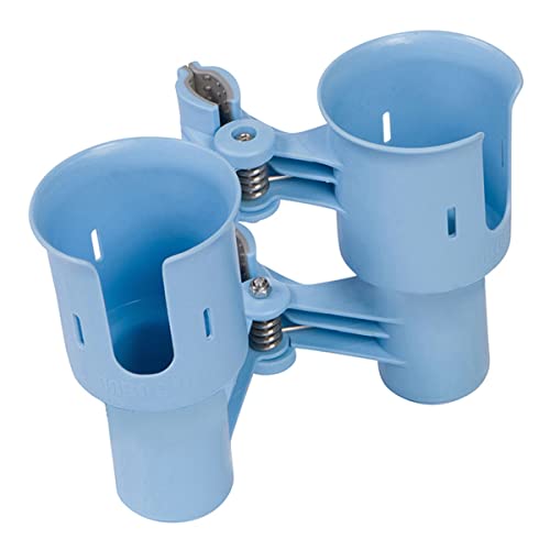 ROBOCUP, Light Blue EZ-Spring, Updated Version, Best Cup Holder for Drinks, Fishing Rod/Pole, Boat, Beach Chair, Golf Cart, Wheelchair, Walker, Drum Sticks, Microphone Stand - Image 4