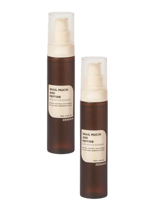 ZENSKIN Pack of 2 – Snail Essence - Image 1
