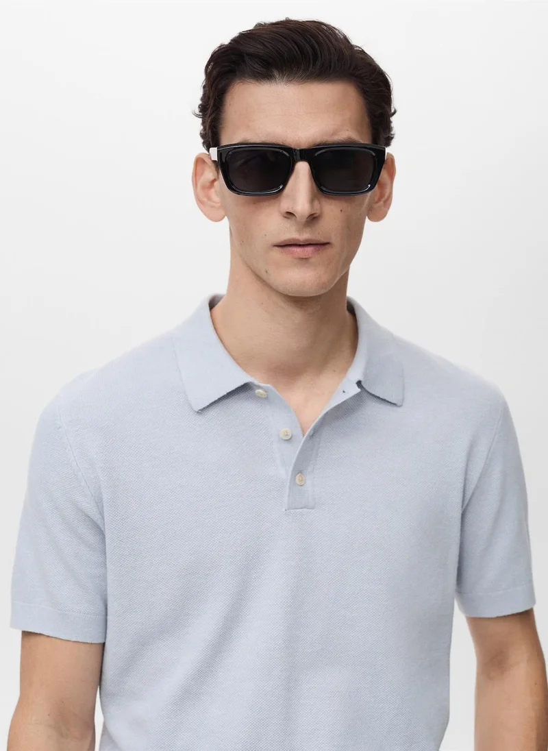 Mango Man Structured Polo