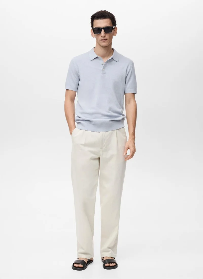 Mango Man Structured Polo