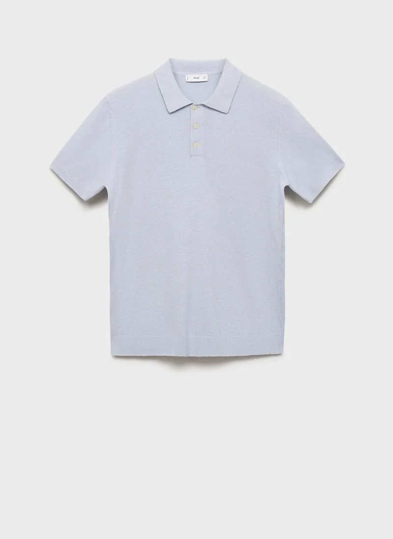 Mango Man Structured Polo