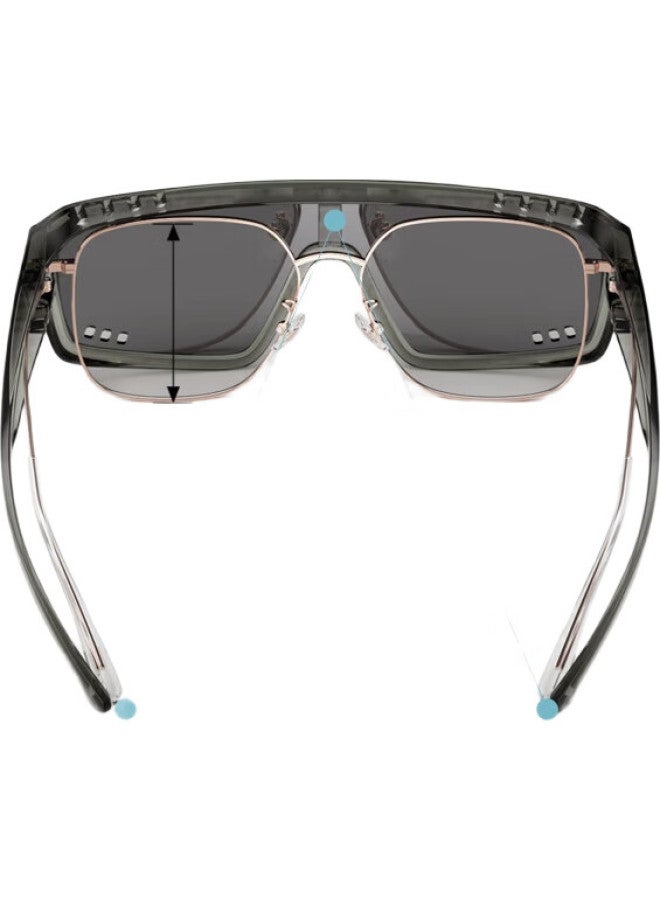 PARZIN Polarized Sunglasses For Men And Women, Suitable For Myopia, Same Style As Fan Chengcheng For Cycling And Running - Image 1