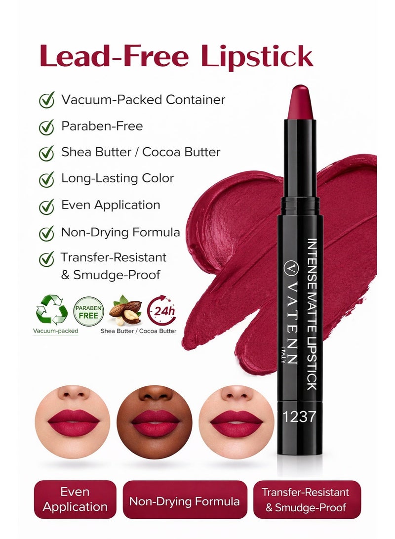 فاتن إيطاليا Intense  Matte Lipstick 1237 - Image 3