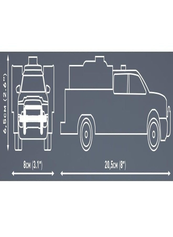 COBI Dodge RAM 3500 Fire Truck - Image 4