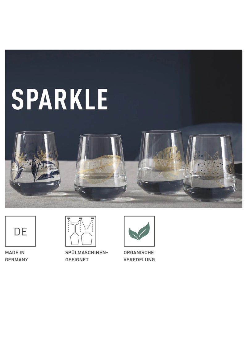 RITZENHOFF Water Glasses Set of 2 (510 ml) Crystal Drinking Glasses for Water & Juice Dishwasher Safe Made in Germany - Image 5