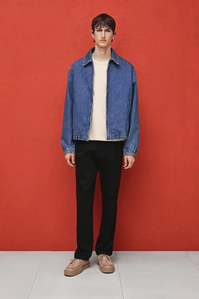 H&M Regular Fit Crease-leg chinos