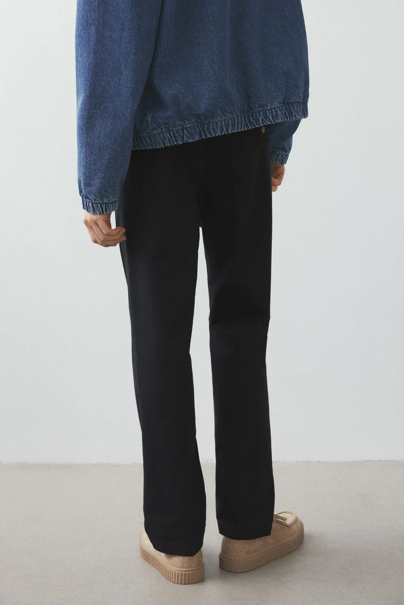 H&M Regular Fit Crease-leg chinos