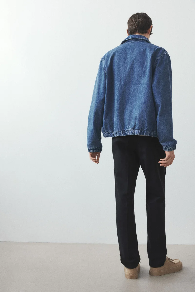 H&M Regular Fit Crease-leg chinos