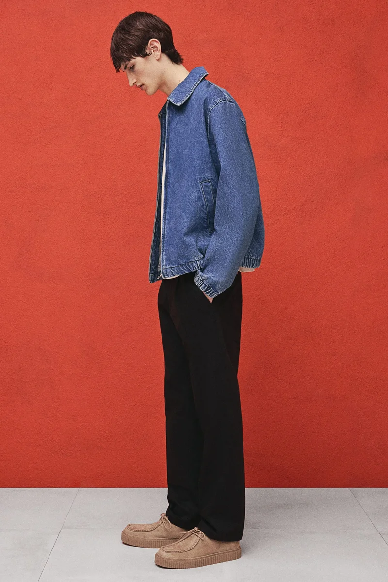 H&M Regular Fit Crease-leg chinos