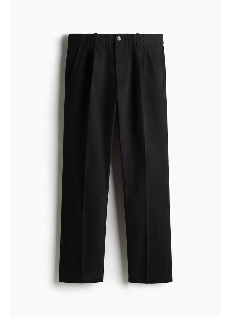 اتش اند ام Regular Fit Crease-leg chinos