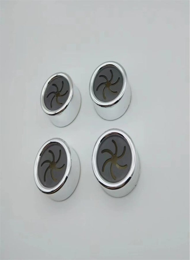 Much Hotter Round Adhesive Push Towel Hooks for Kitchen, Hand and Dish Towels, Grey, 2 Pack (Spiral Shape) - Image 4