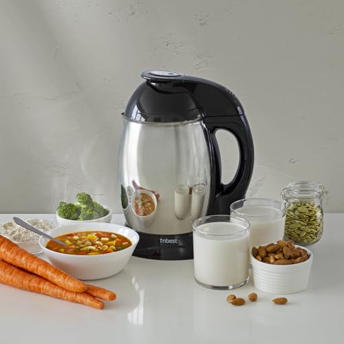 Tribest SB-132 Soyabella, Automatic Soy Milk Maker Machine with Tofu Kit Large, Silver, Large, Black/Stainless Steel - Image 2