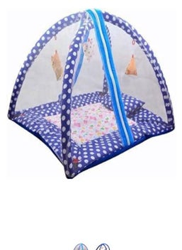 ELSTONE HOME ELSTONE HOME Bedding Set with Foldable Mattress Mosquito Net and Pillow Net Bed AC Blanket Wrapper Baby Hooded Blanket Baby Bath Towel Pack of 1 