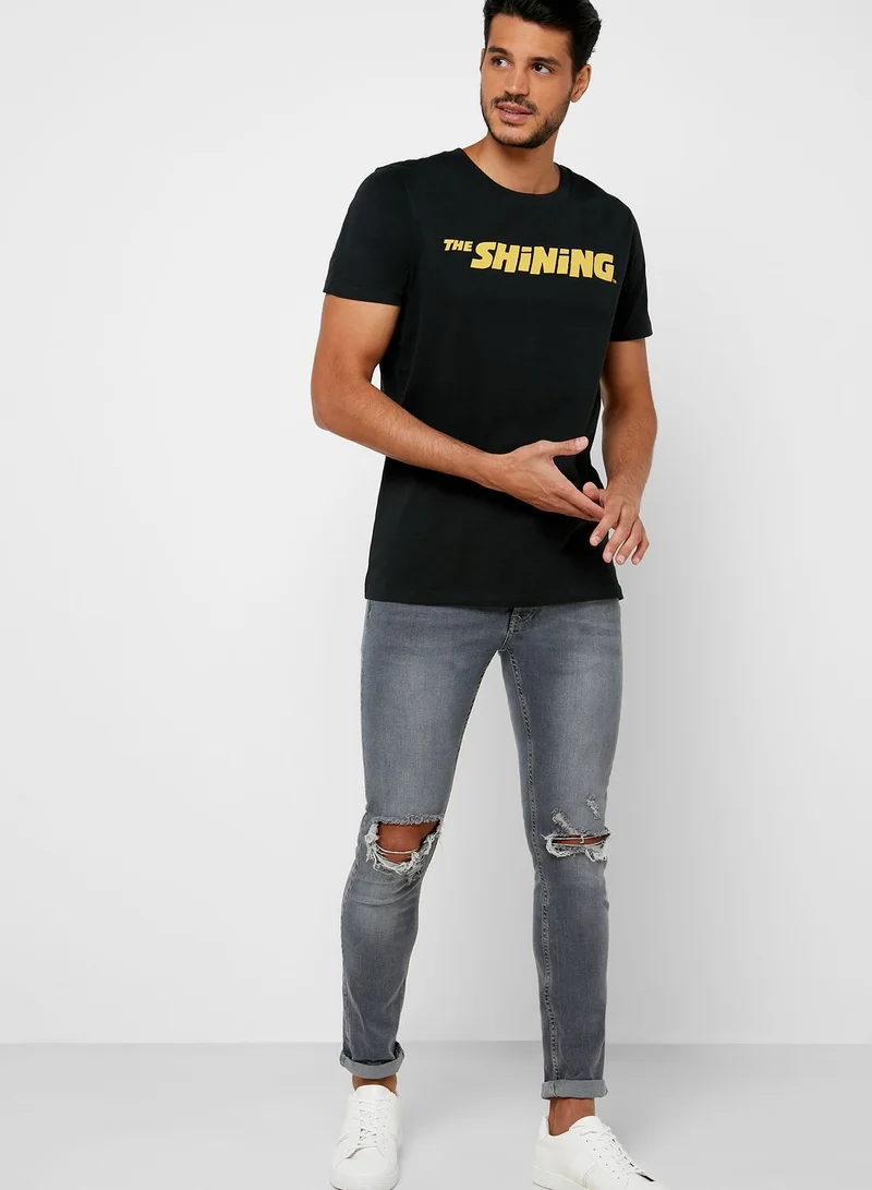 JACK & JONES The Shining Oversize Crew Neck T-Shirt