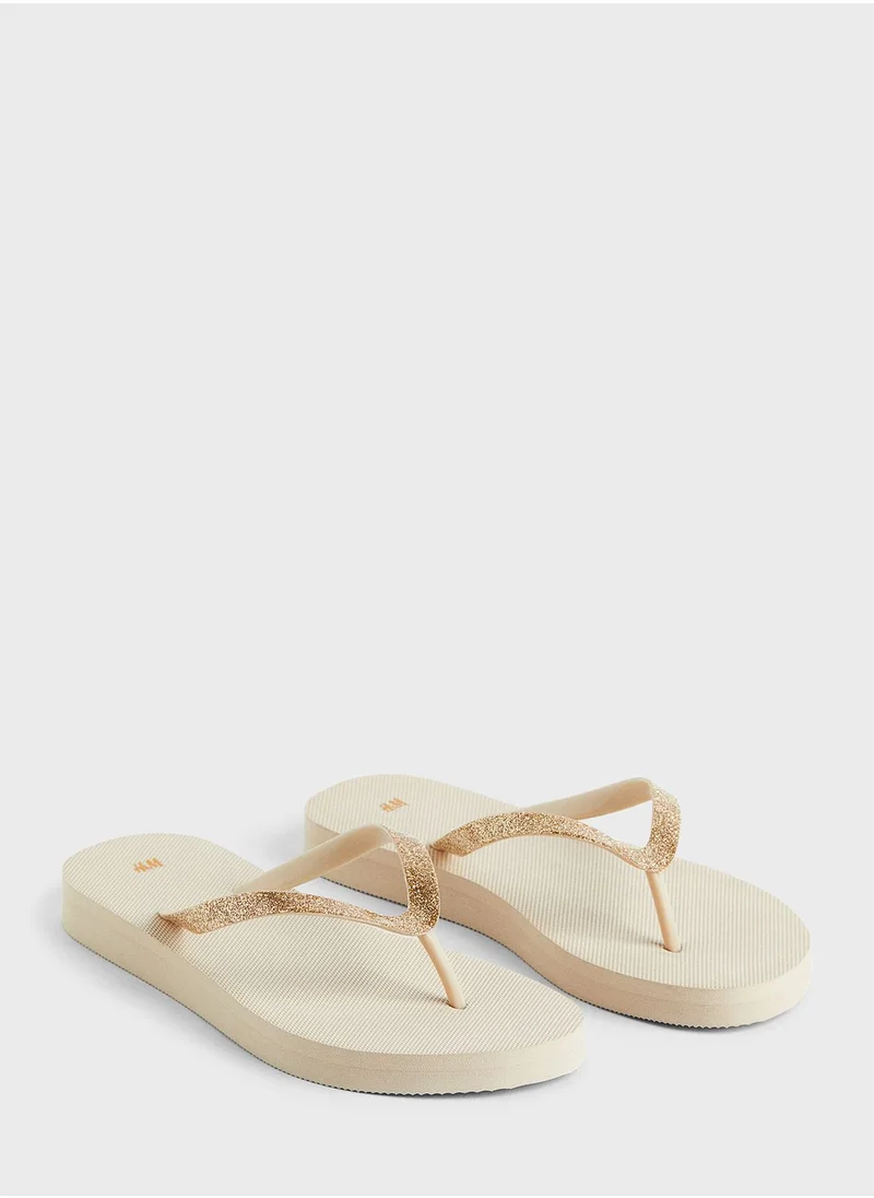 H&M T Bar Flip Flops
