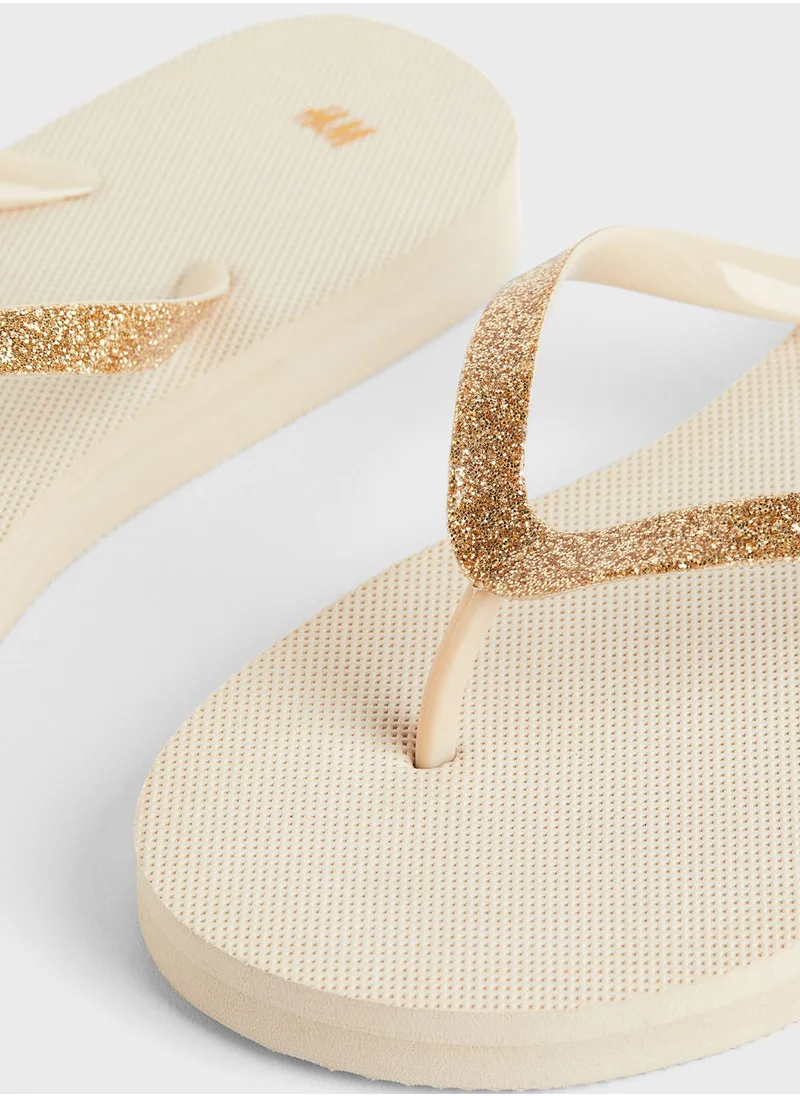 H&M T Bar Flip Flops